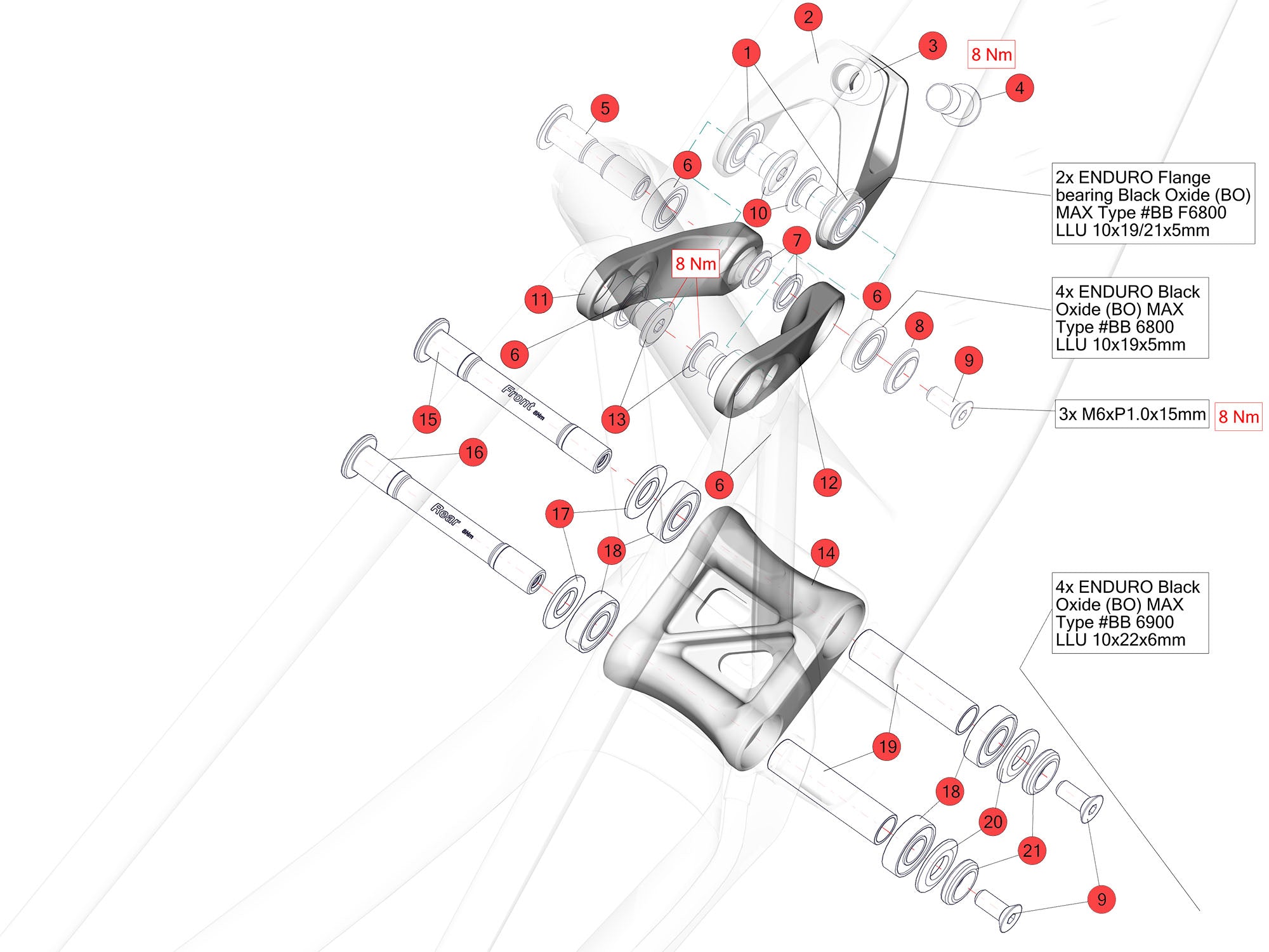 FS LT Linkage Kit | BMC | spare parts | Parts, Parts | Spare Parts