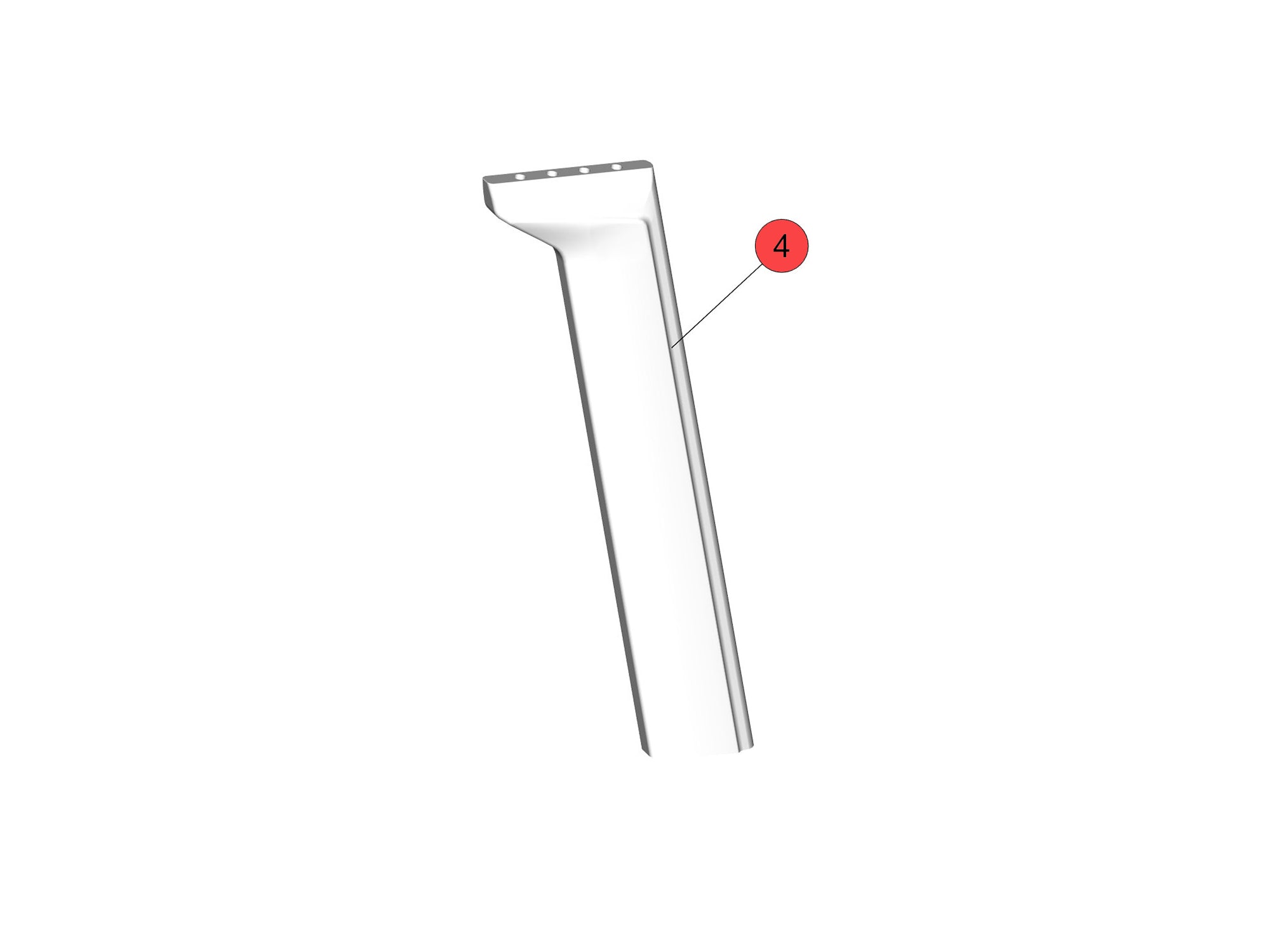BMC Komponenten | TR01 Seatpost BLACK