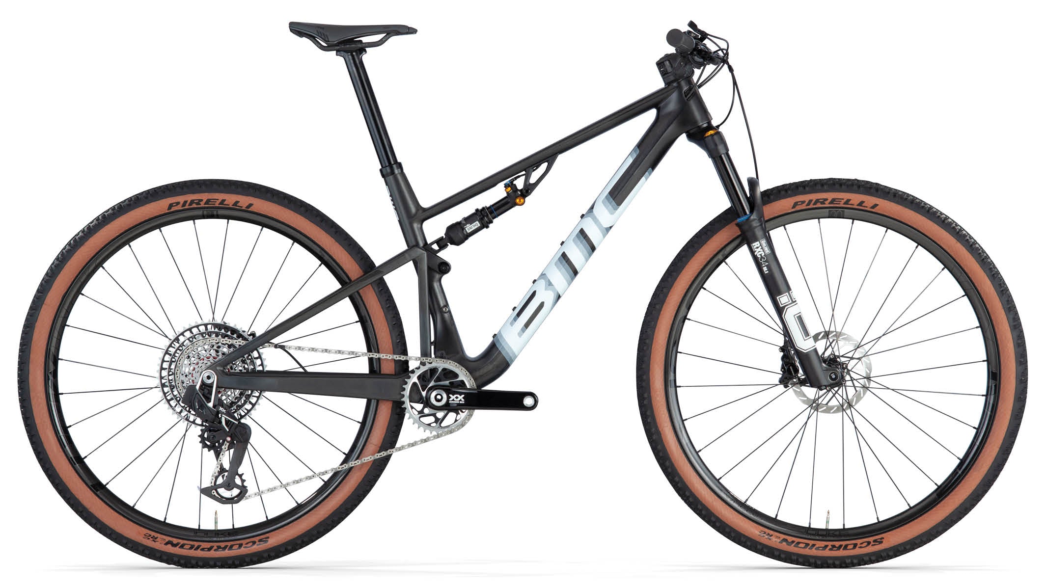 BMC Bikes | Fourstroke 01 TEAM CARBON BLACK / WHITE
