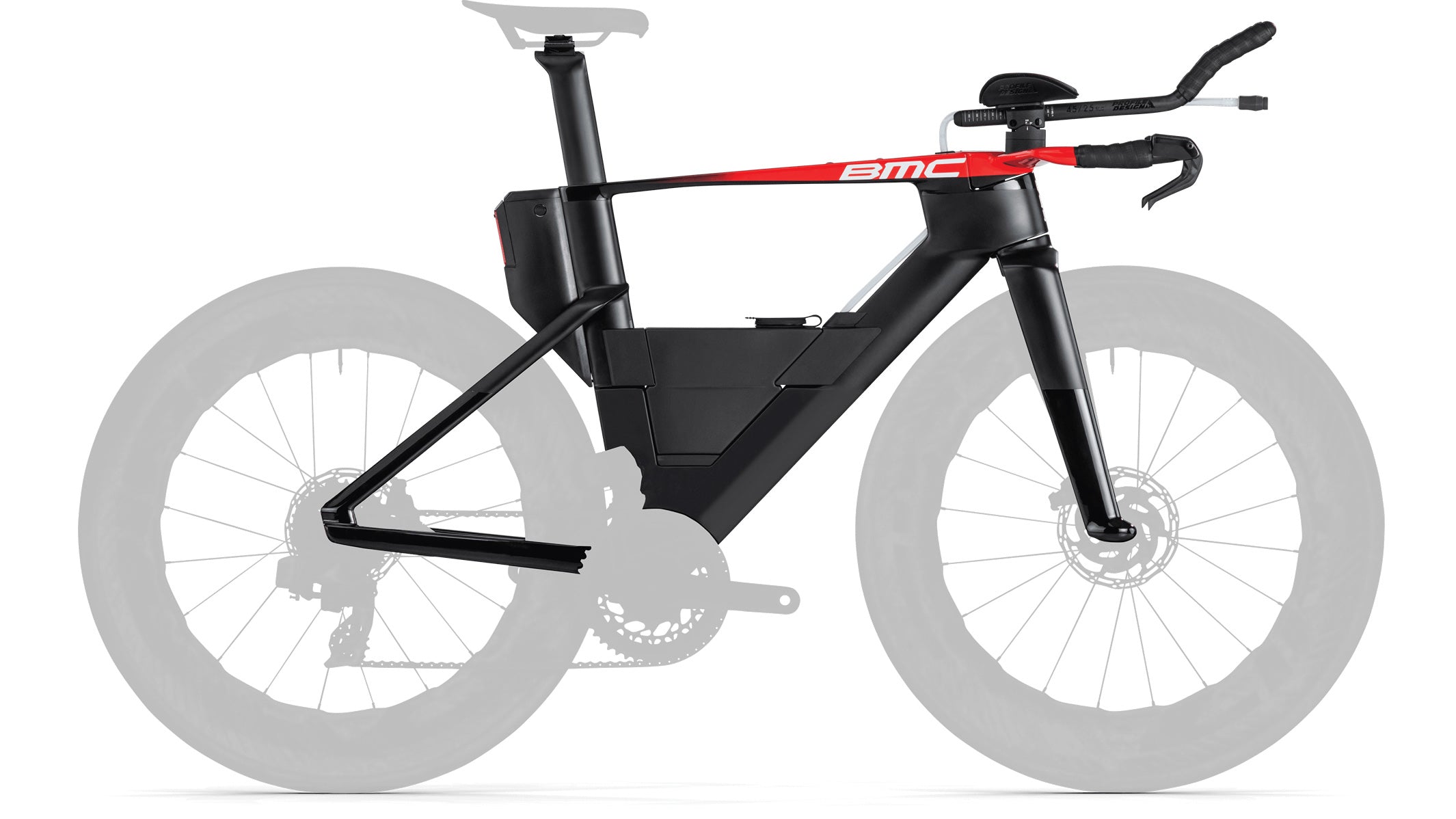 BMC Rahmenset | Speedmachine 01 MOD CARBON BLACK / NEON RED